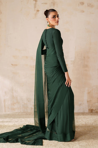 ET-DARK GREEN-SAREE