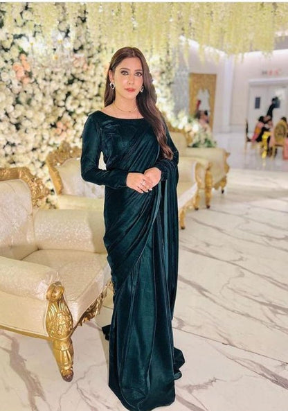 ET-SAGE GREEN-SAREE