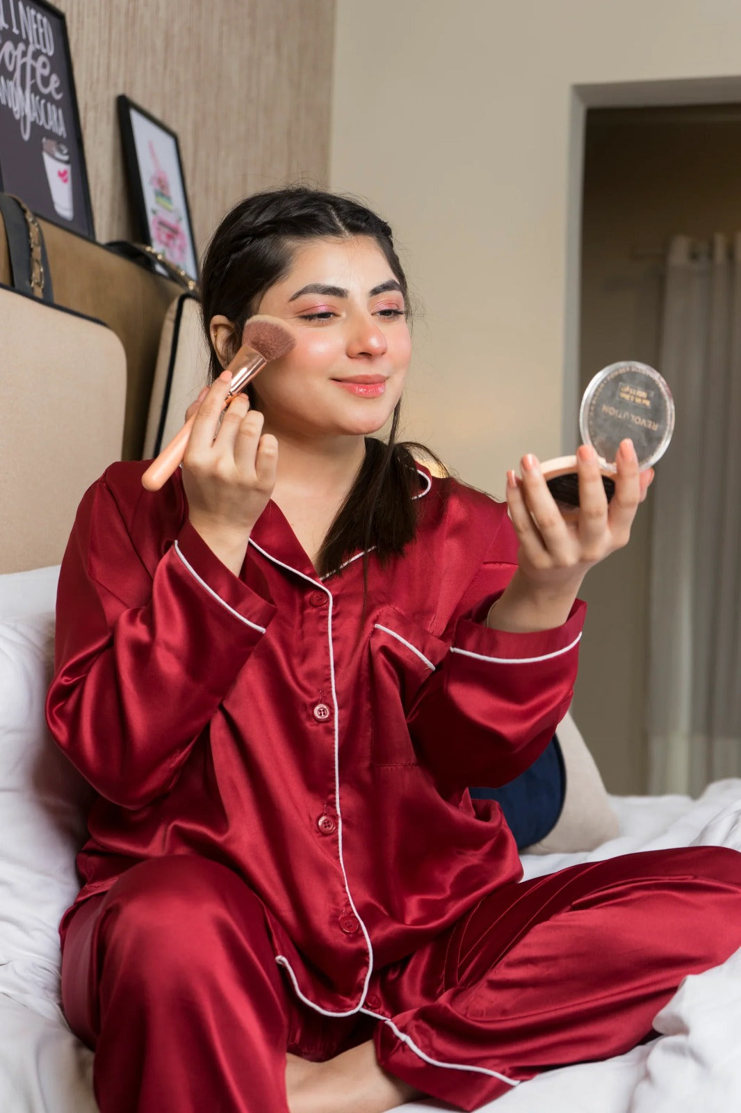 ET-CHEERY RED-PJ SET