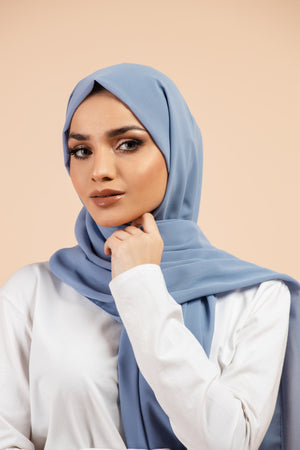 ET-BABY BLUE GEORGETTE-HIJAB