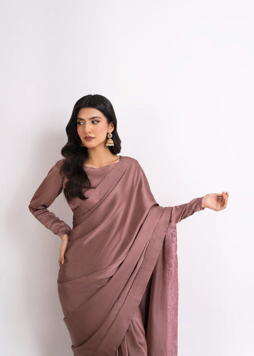 ET-MUAVE PINK-SAREE