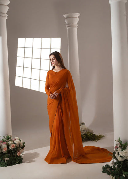 ET-MARI GOLD-SAREE